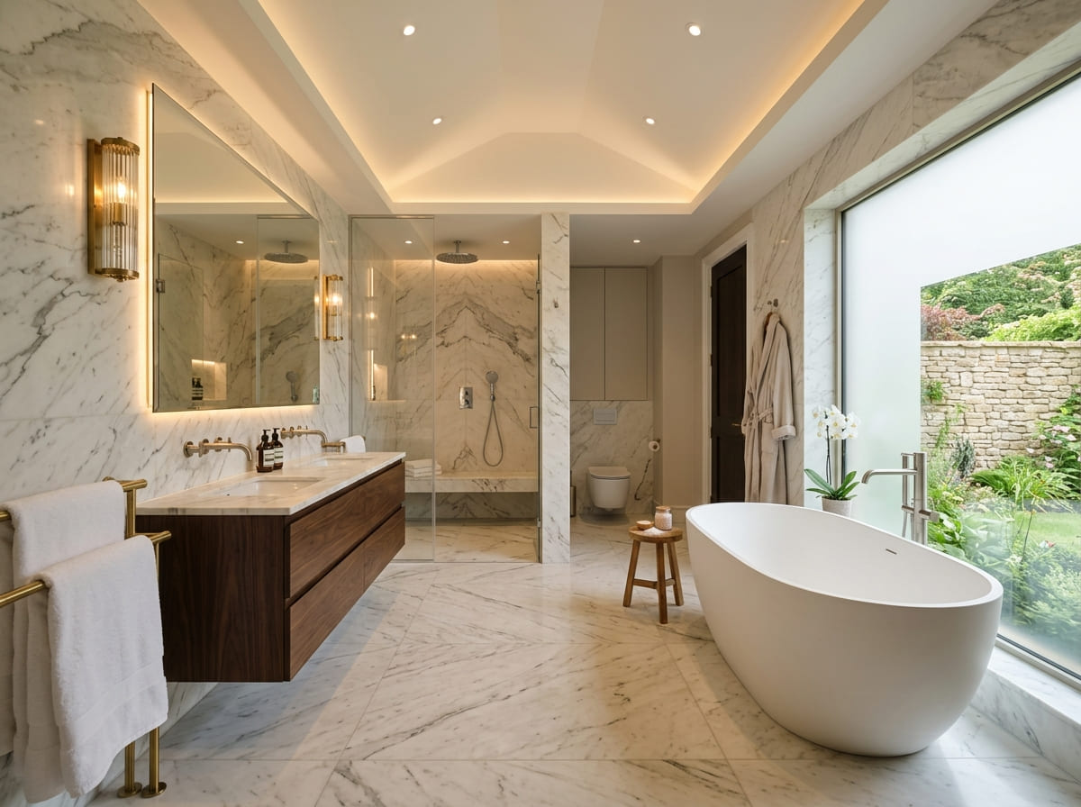 Custom Bathroom Renovation in Cypress