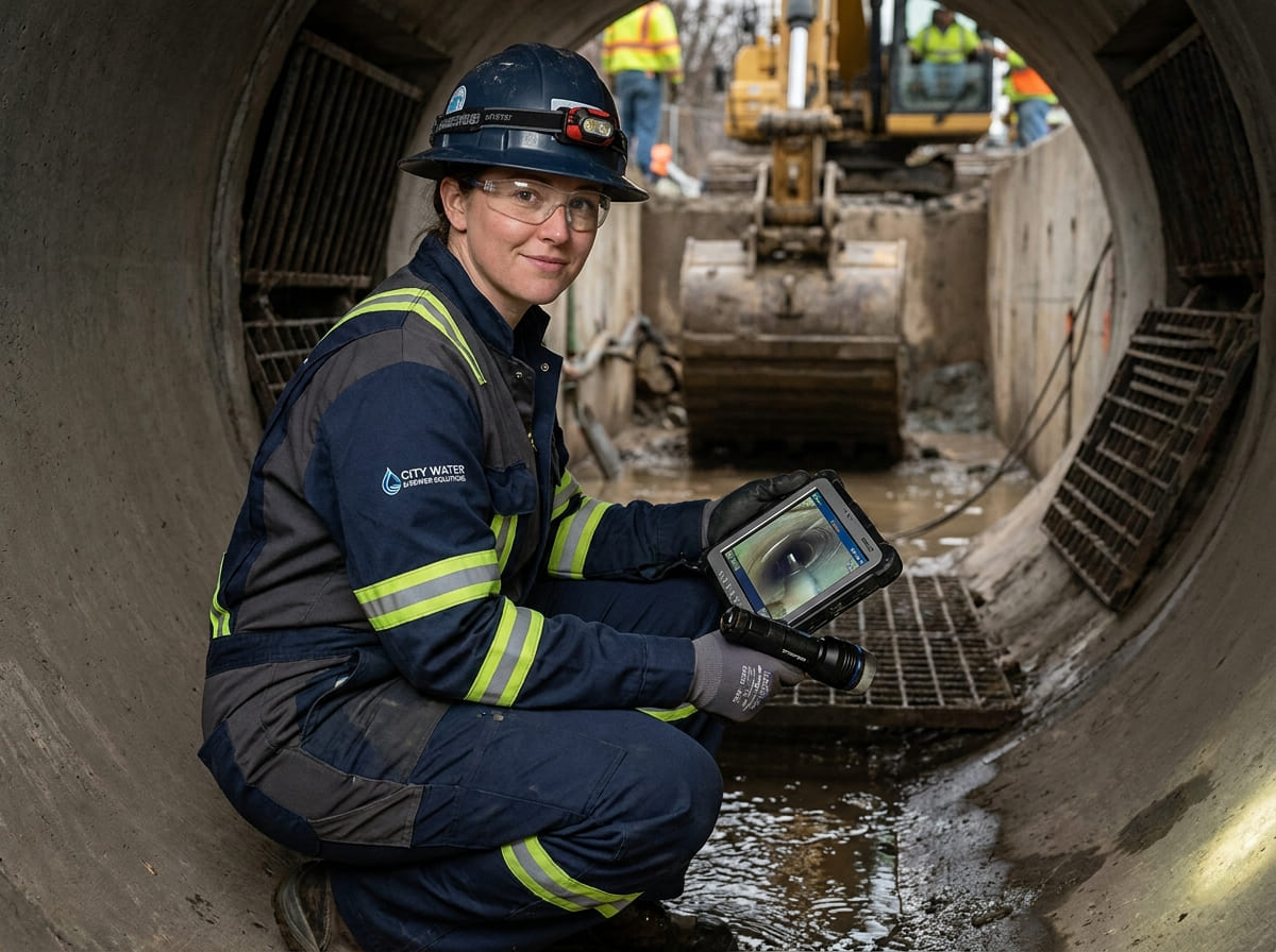 Sewer Line Inspection & Replacement in Cypress